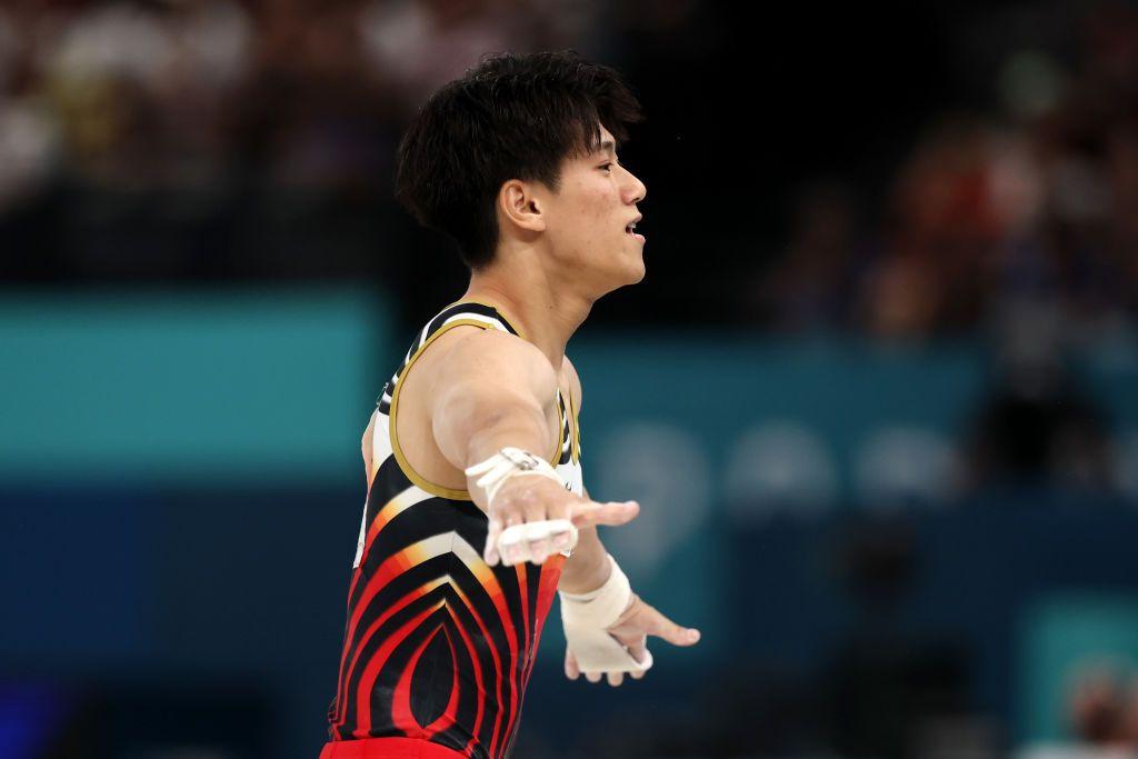 ゲッティパリ五輪体操男子決勝・橋本大輝GettyImages-2164670394