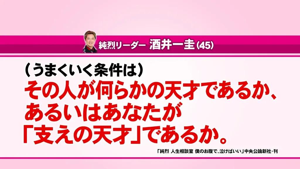 お悩み相談が話題の純烈リーダー・酒井一圭が反抗期に悩むママに「テキトーのススメ」_bodies