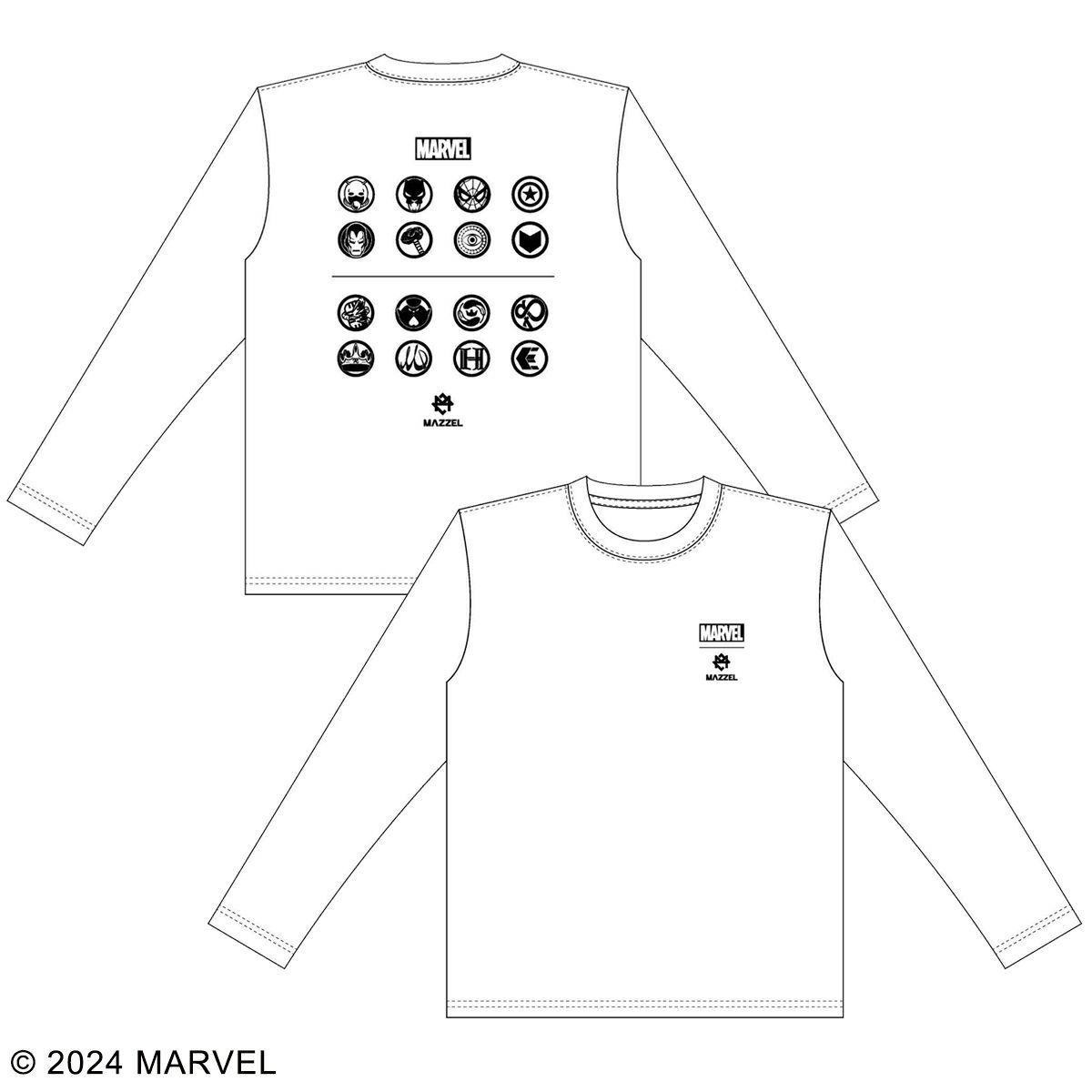 「MARVEL」「MAZZEL」PG