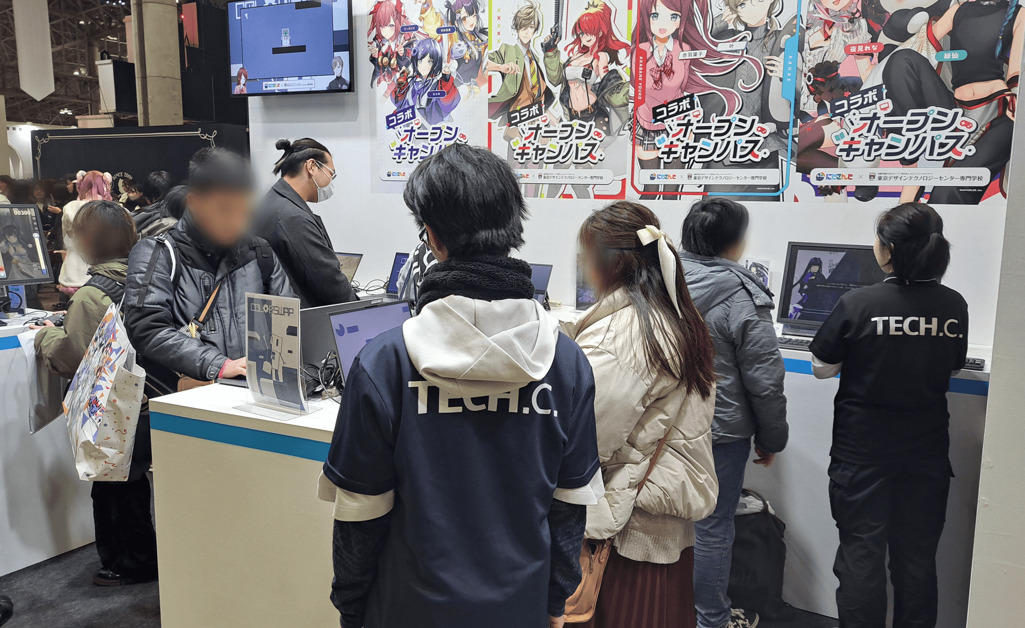 TECH.C.が「にじさんじフェス2025」に出展！学生制作ゲームの試遊