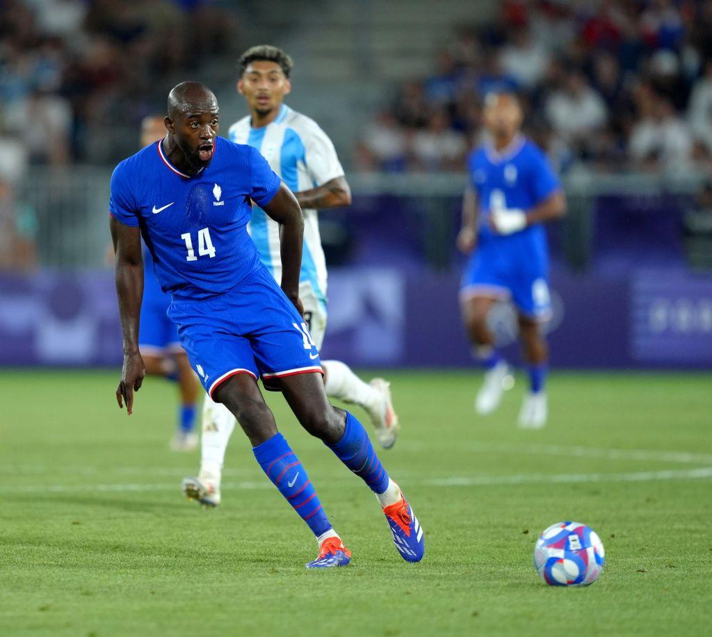 ゲッティパリ五輪 サッカーフランス対アルゼンチン６