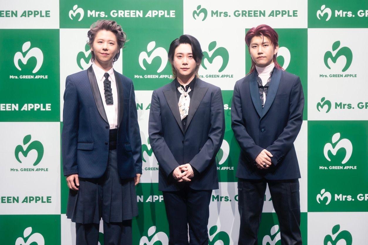 Mrs. GREEN APPLE デビュー10周年記念ベストアルバム『10』リリース発表！10万⼈動員のライブも　