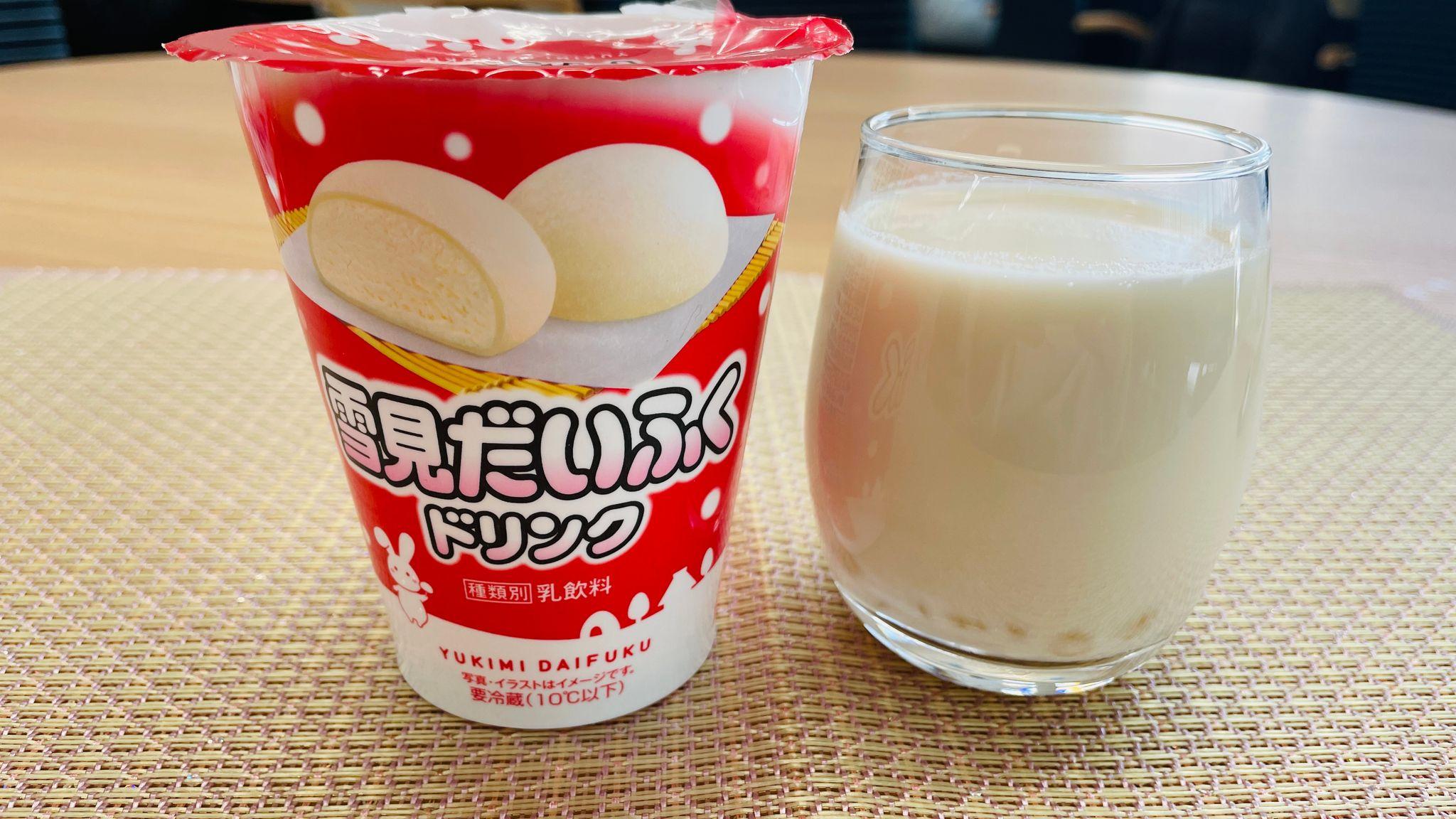 【史上初！】飲む雪見だいふくを食リポ！気になるその味は…？ 前回好評のパンはさらに“ぷにぷにモチ”食感に！ついにファミマで販売開始