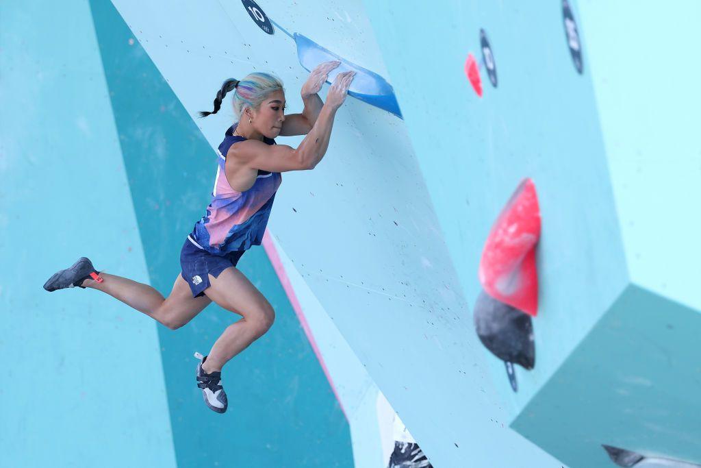 ゲッティパリ五輪　スポーツクライミング野中選手