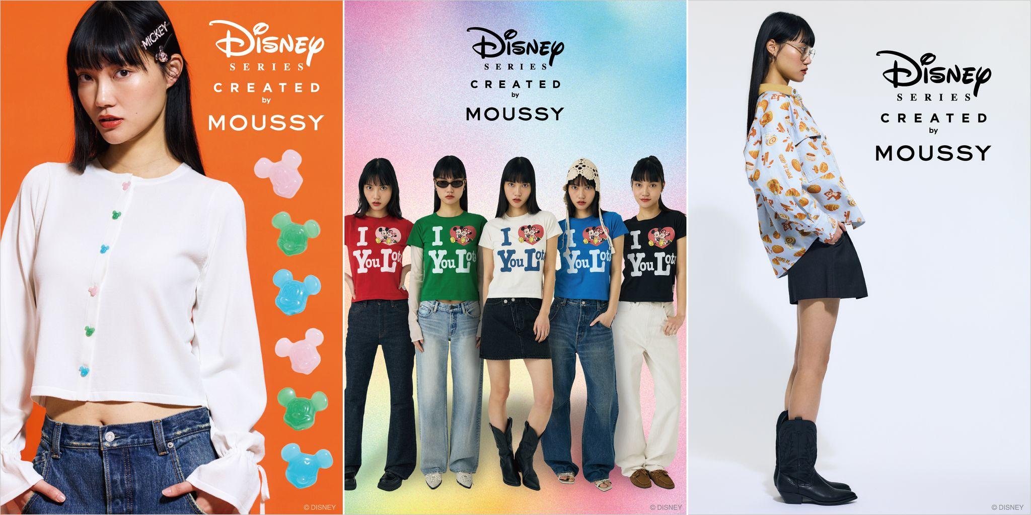 「Disney SERIES CREATED by MOUSSY」2025 SPRING COLLECTIONが登場！3月5日(水)より発売開始。