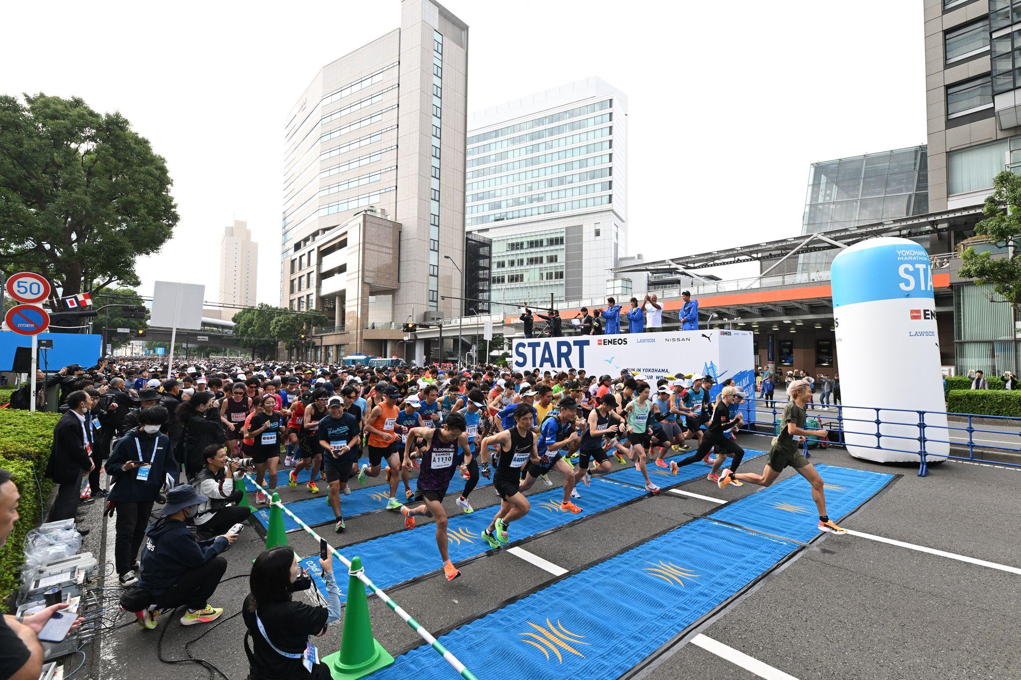 全国＆海外から集まった25,000名超のランナーが横浜の街を走る！「横浜マラソン2024」開催！