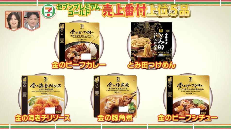 セブン-イレブン売上番付！「セブンプレミアムゴールド」「麺シリーズ」「スイーツ」の売上1位に輝いた商品は？_bodies