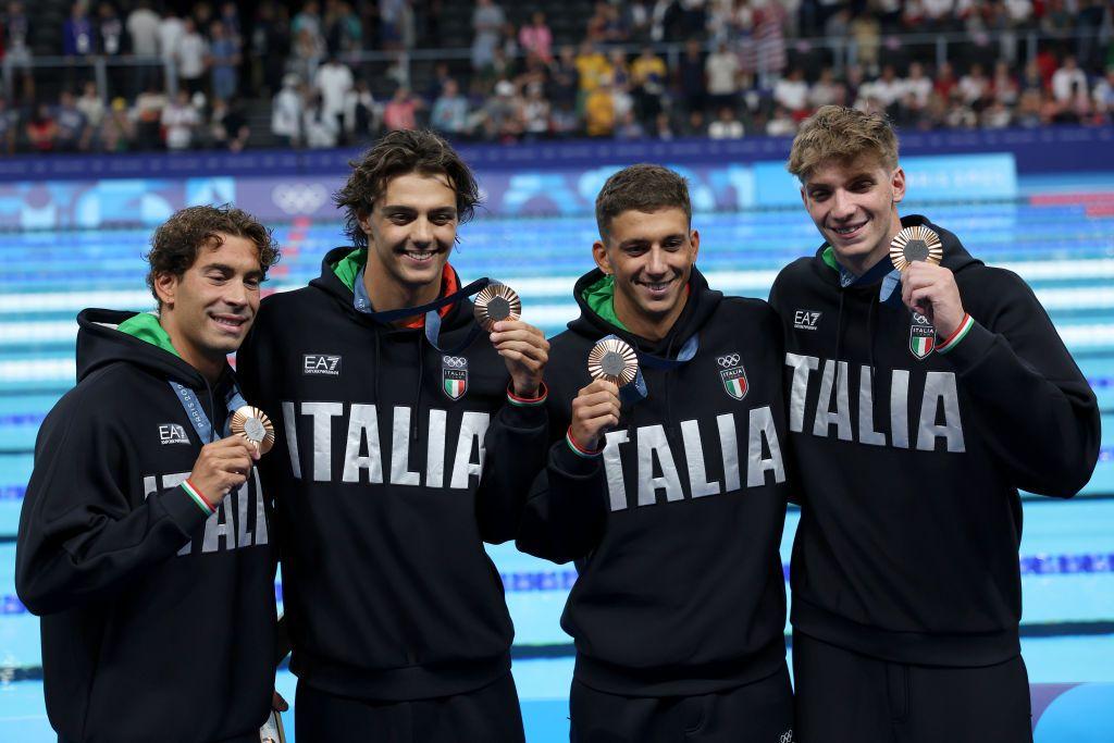 「まるでカルバンクラインのモデル」と話題！競泳男子リレー銅イタリア代表の4人に世界が注目