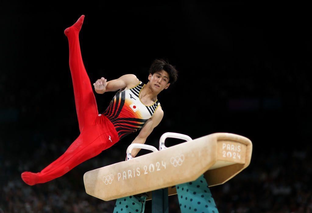 ゲッティパリ五輪体操男子決勝・橋本大輝GettyImages-2164656675