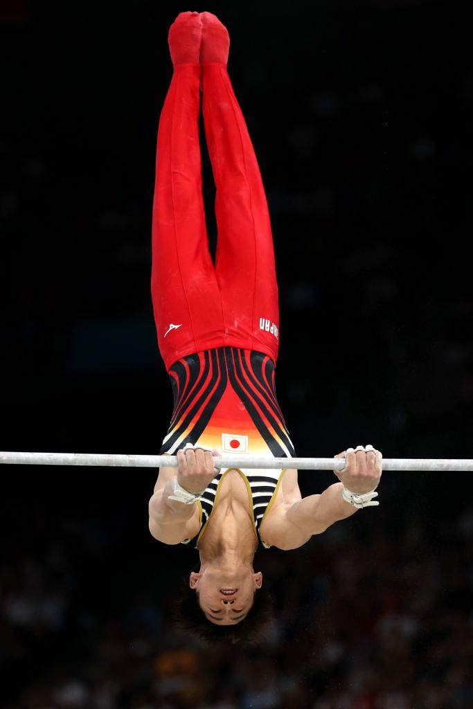 ゲッティパリ五輪体操男子決勝・橋本大輝GettyImages-2164670381