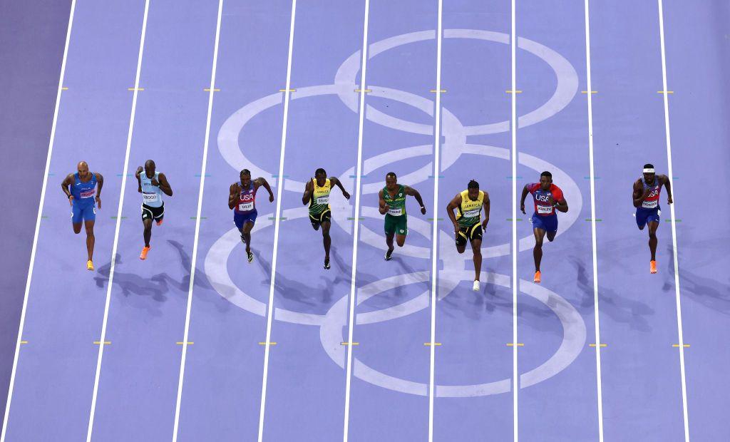 ゲッティパリ五輪 陸上100m決勝