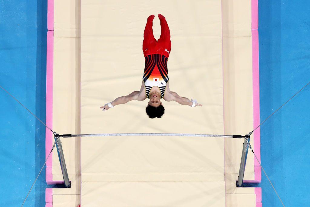 ゲッティパリ五輪体操男子決勝・橋本大輝GettyImages-2164670243