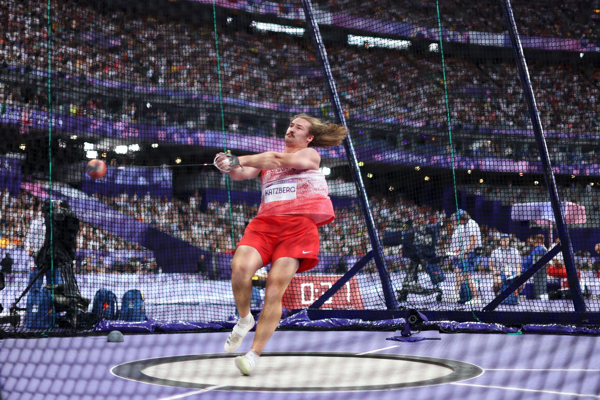 ゲッティパリ五輪ハンマー投げカツバーグ選手GettyImages-2165269614