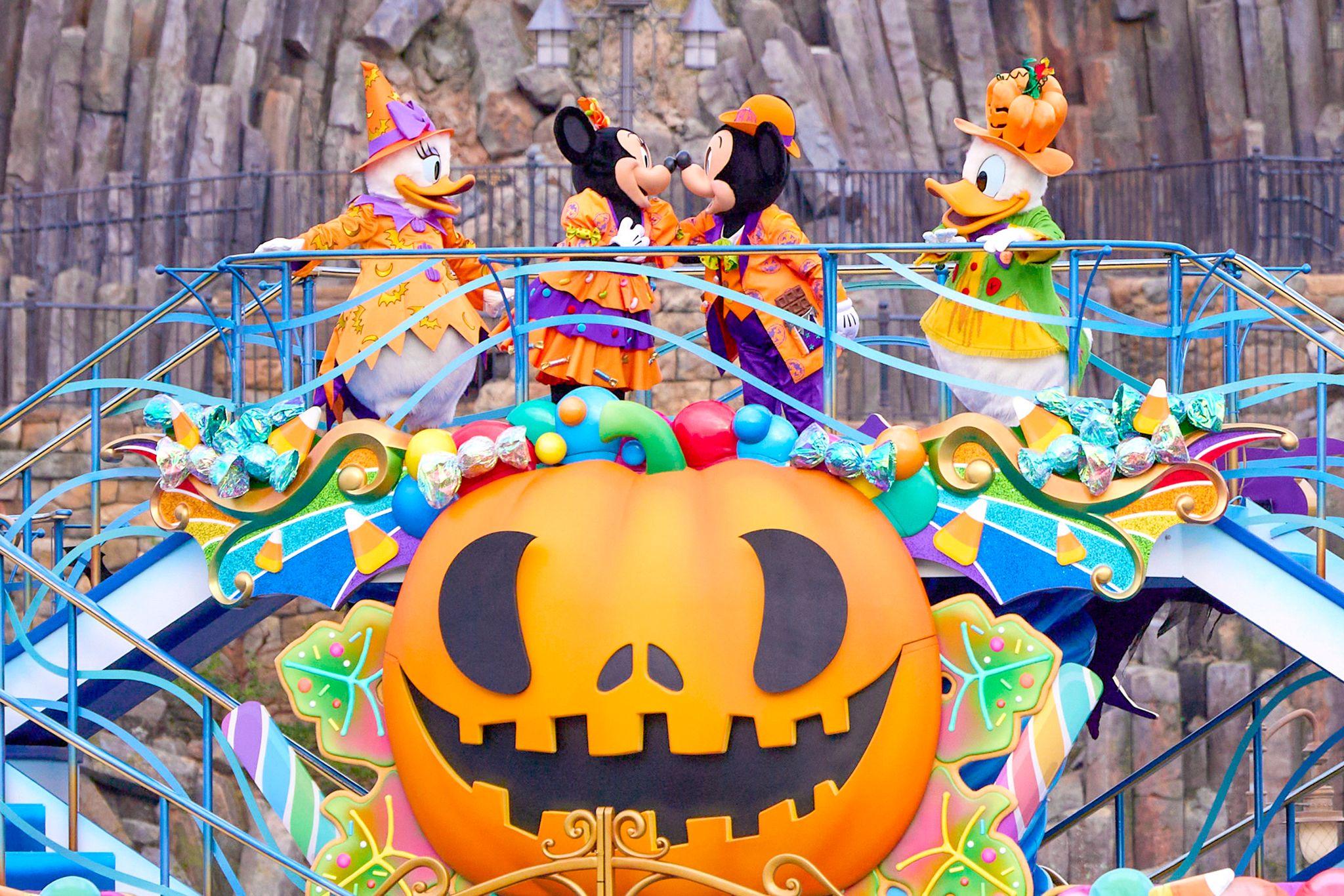 ディズニーシーハロウィーンパレード