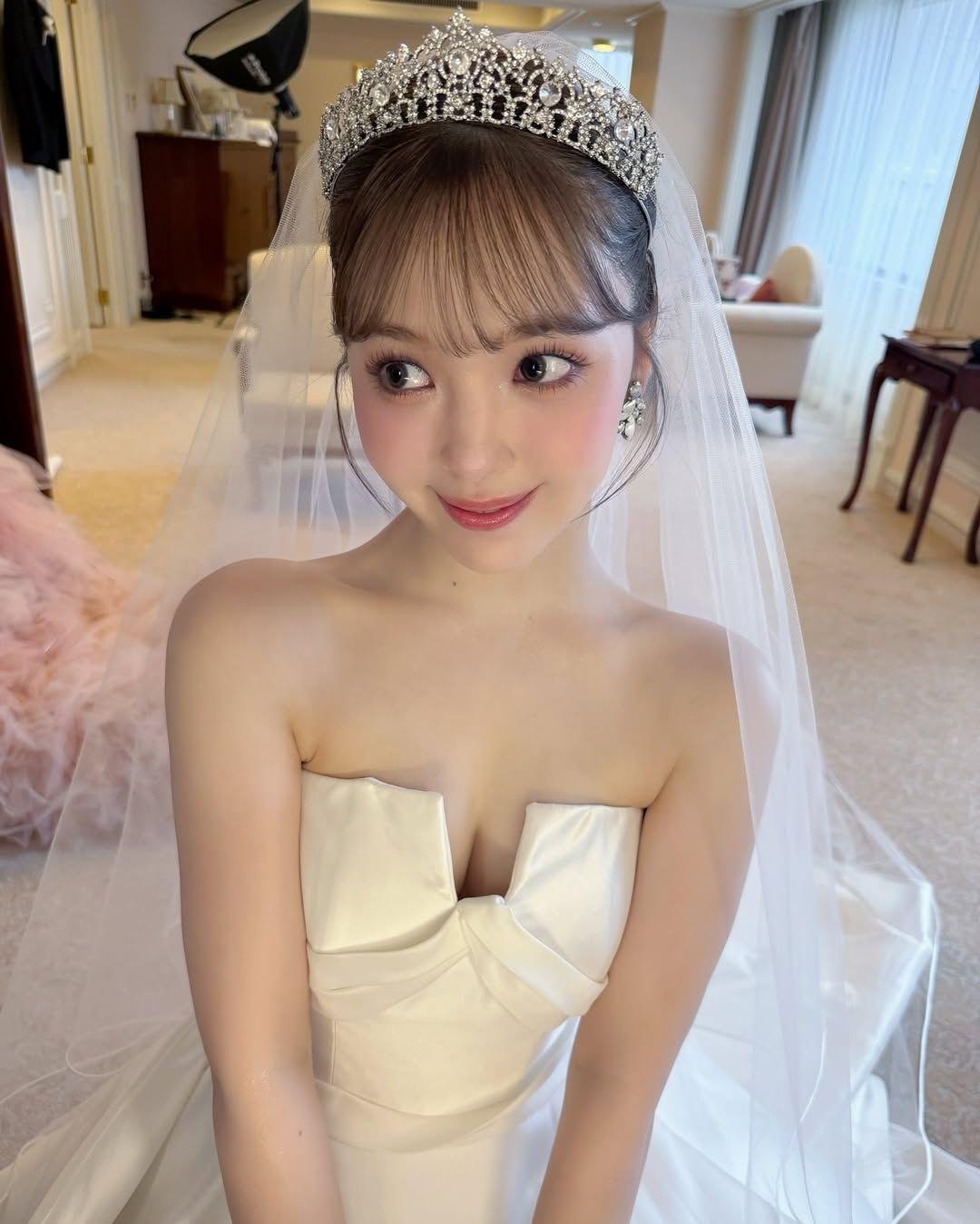 藤田ニコル花嫁美容①