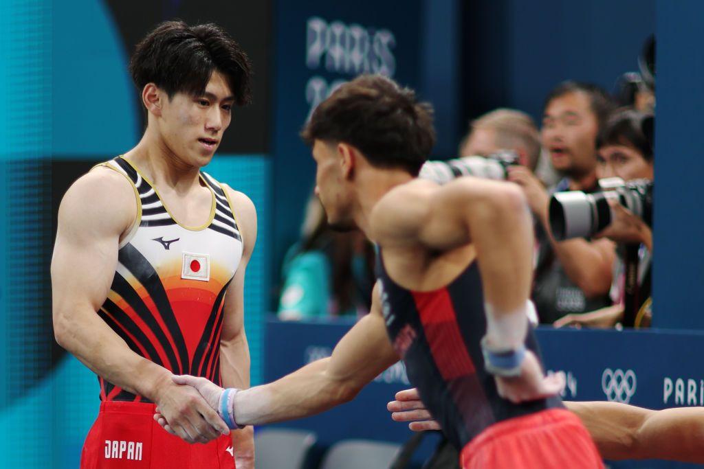 ゲッティパリ五輪体操男子決勝・橋本大輝GettyImages-2164655882