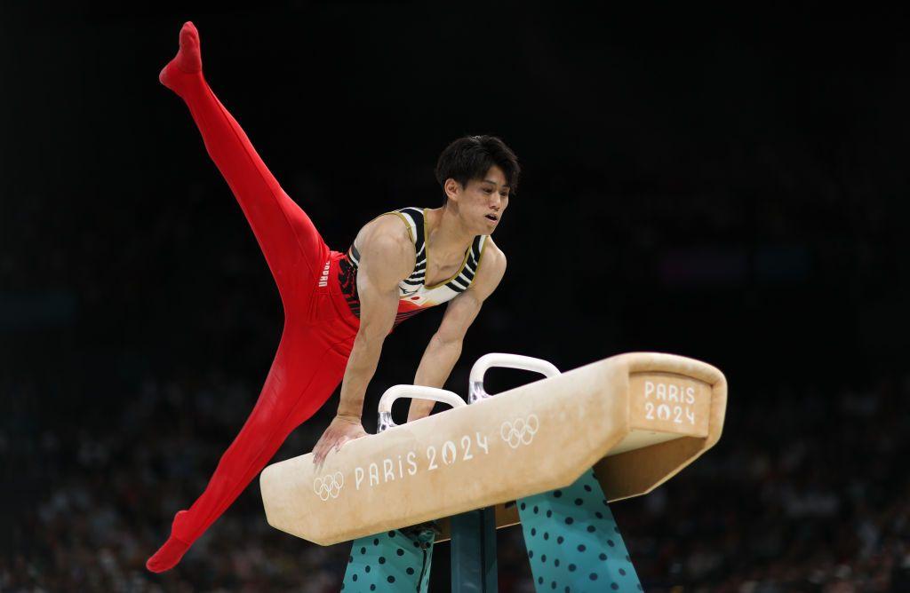 ゲッティパリ五輪体操男子決勝・橋本大輝GettyImages-2164656686