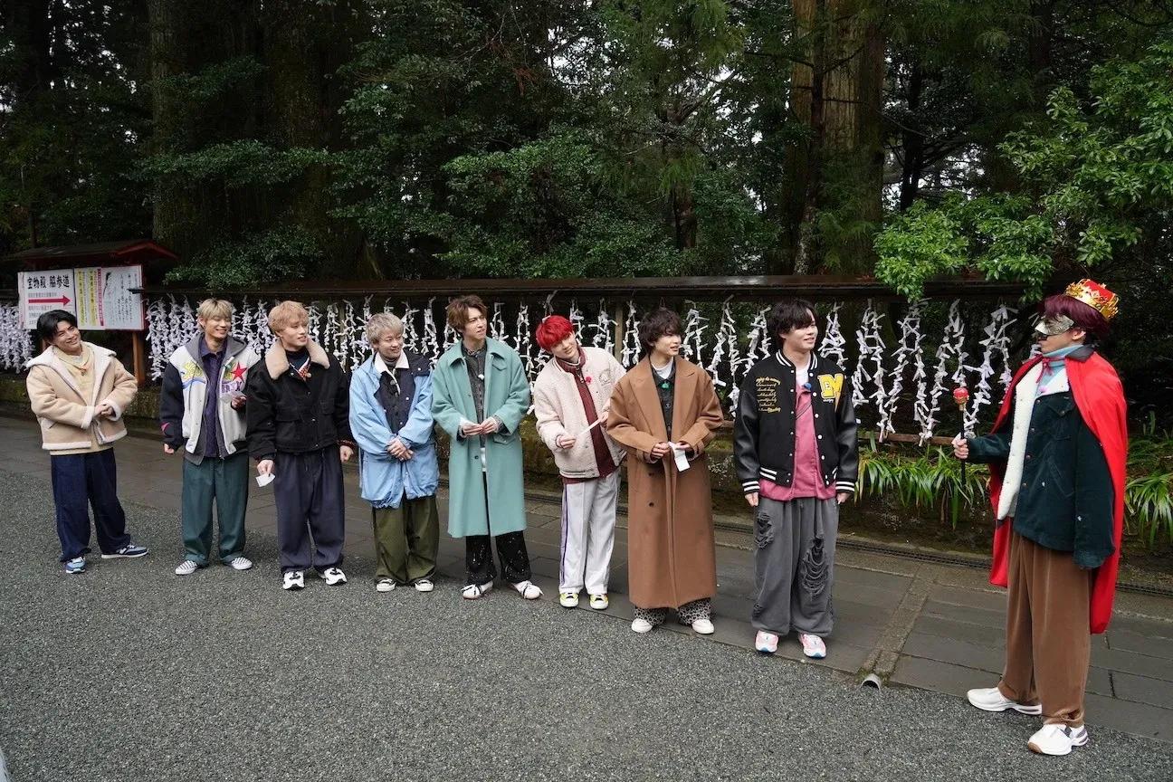 超特急、箱根神社で謎解きに挑戦！「ちなみに答えって何ですか？」_bodies