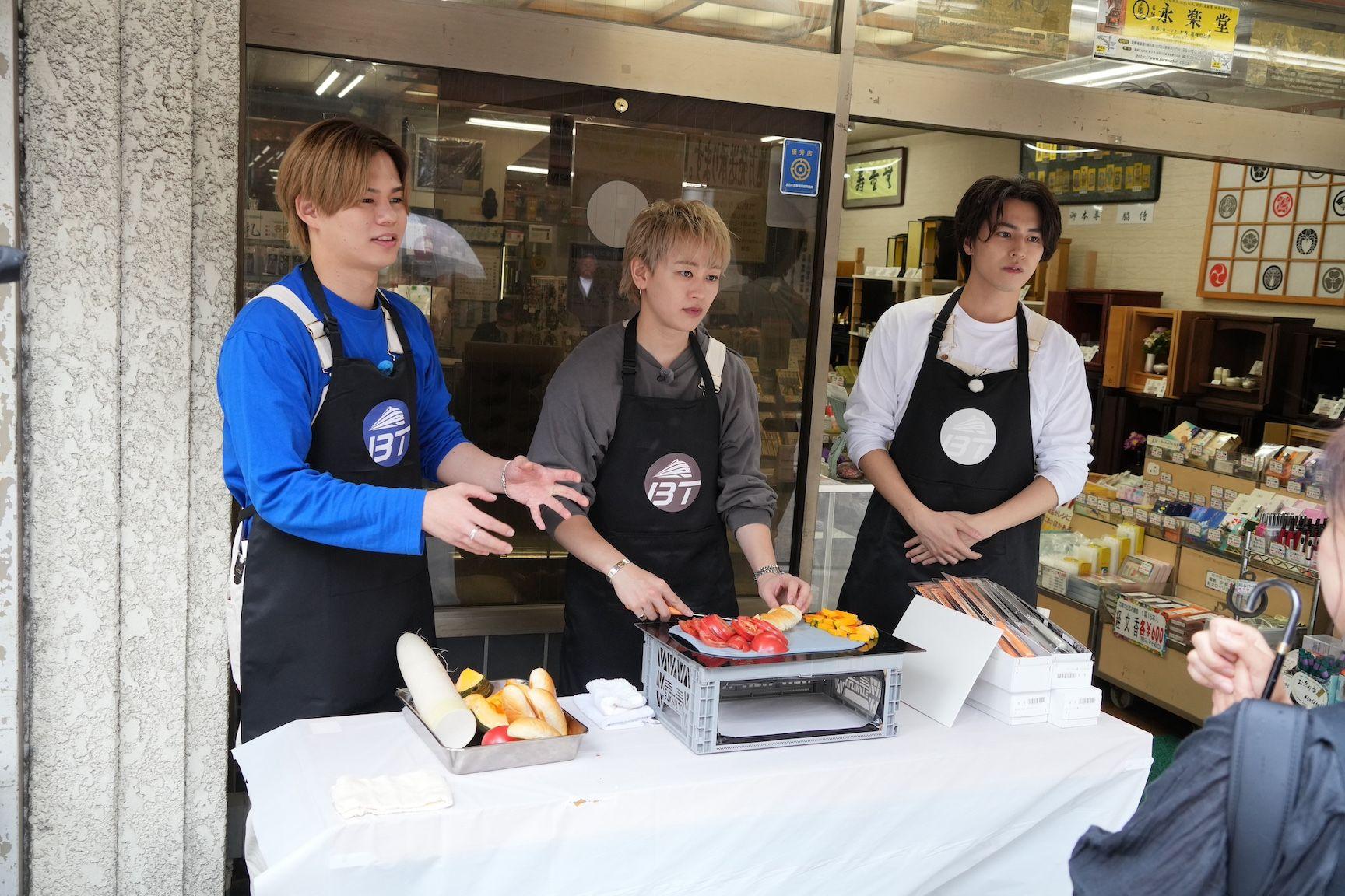 超特急 雨の商店街で実演販売バトル！カイ&シューヤはタカシの“鋼のメンタル”に「いてくれてよかった」と感謝