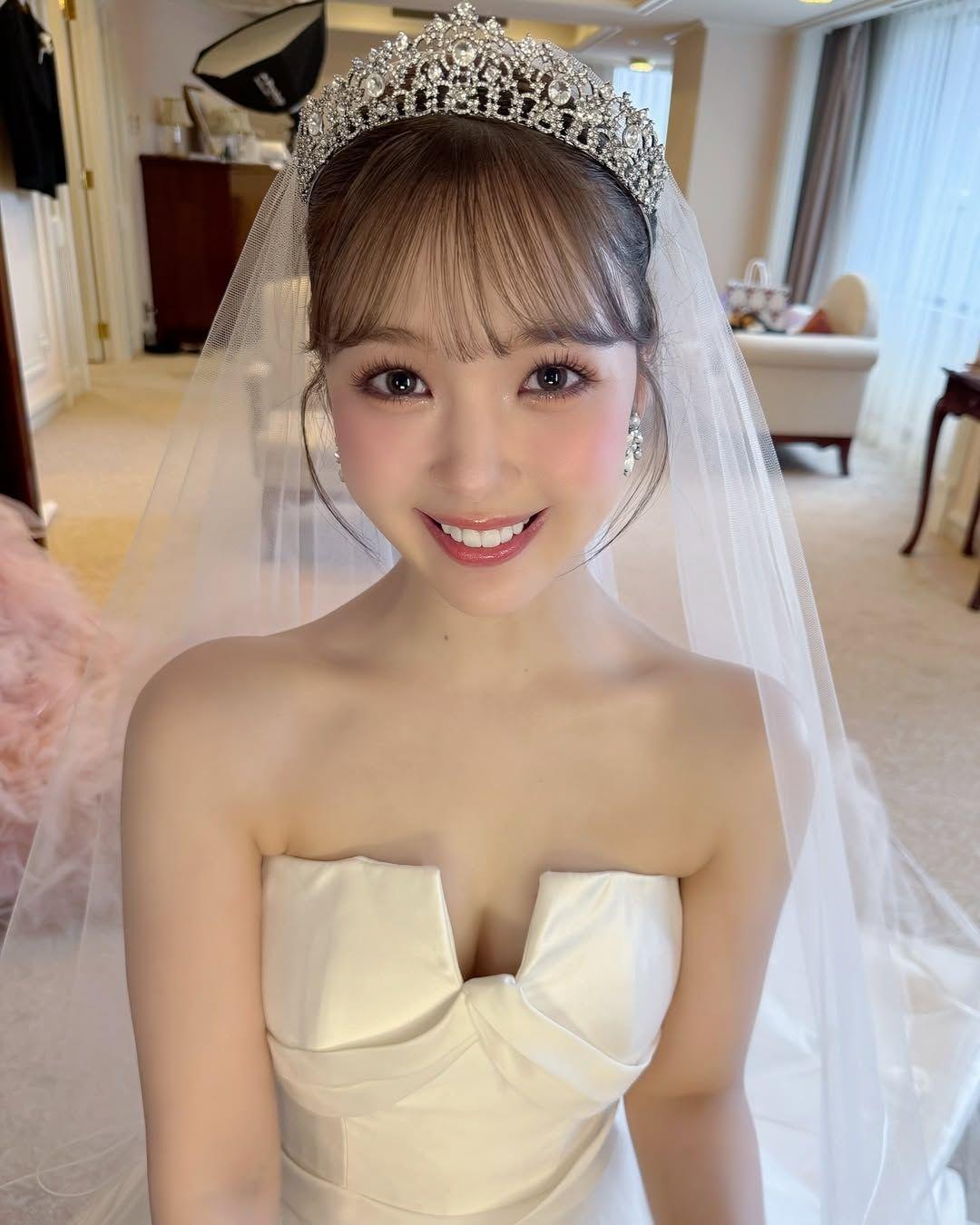 藤田ニコル花嫁美容②