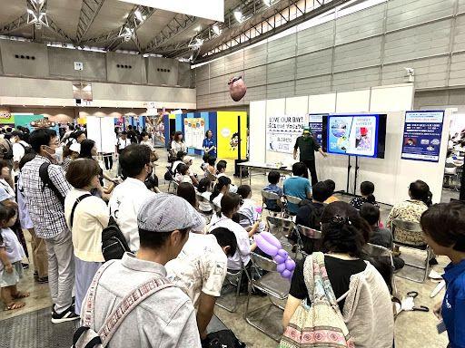 子ども向け体験型科学イベント「超からだのひみつ大冒険2024」にて特設コーナー「マイクロプラスチック学習講座～マイクロプラスチックのひみつを学ぼう！～」を開催しました！