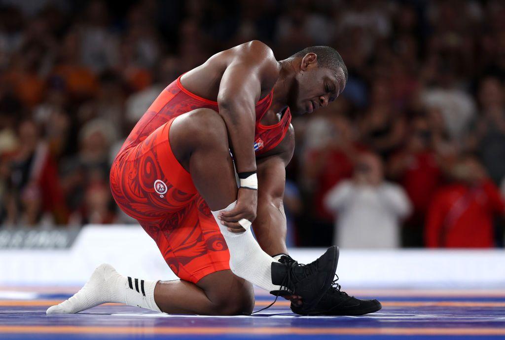 ゲッティパリ五輪レスリング５連覇引退ミハス・ロペスGettyImages-2165581202