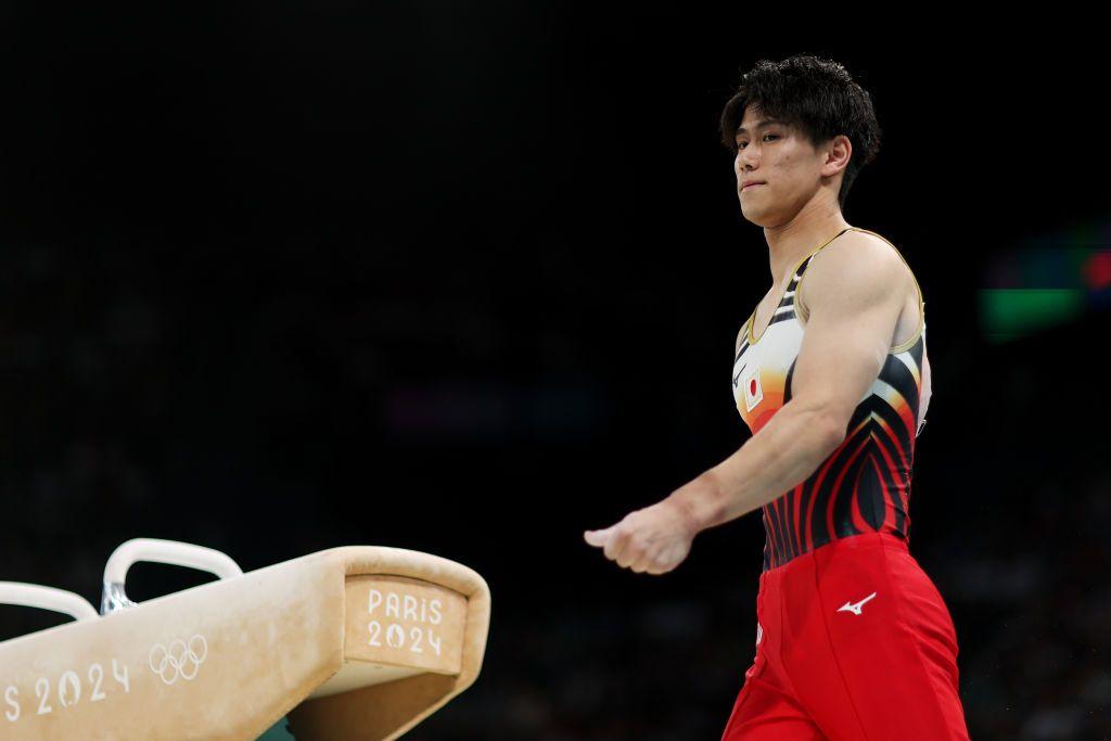 ゲッティパリ五輪体操男子決勝・橋本大輝GettyImages-2164656704