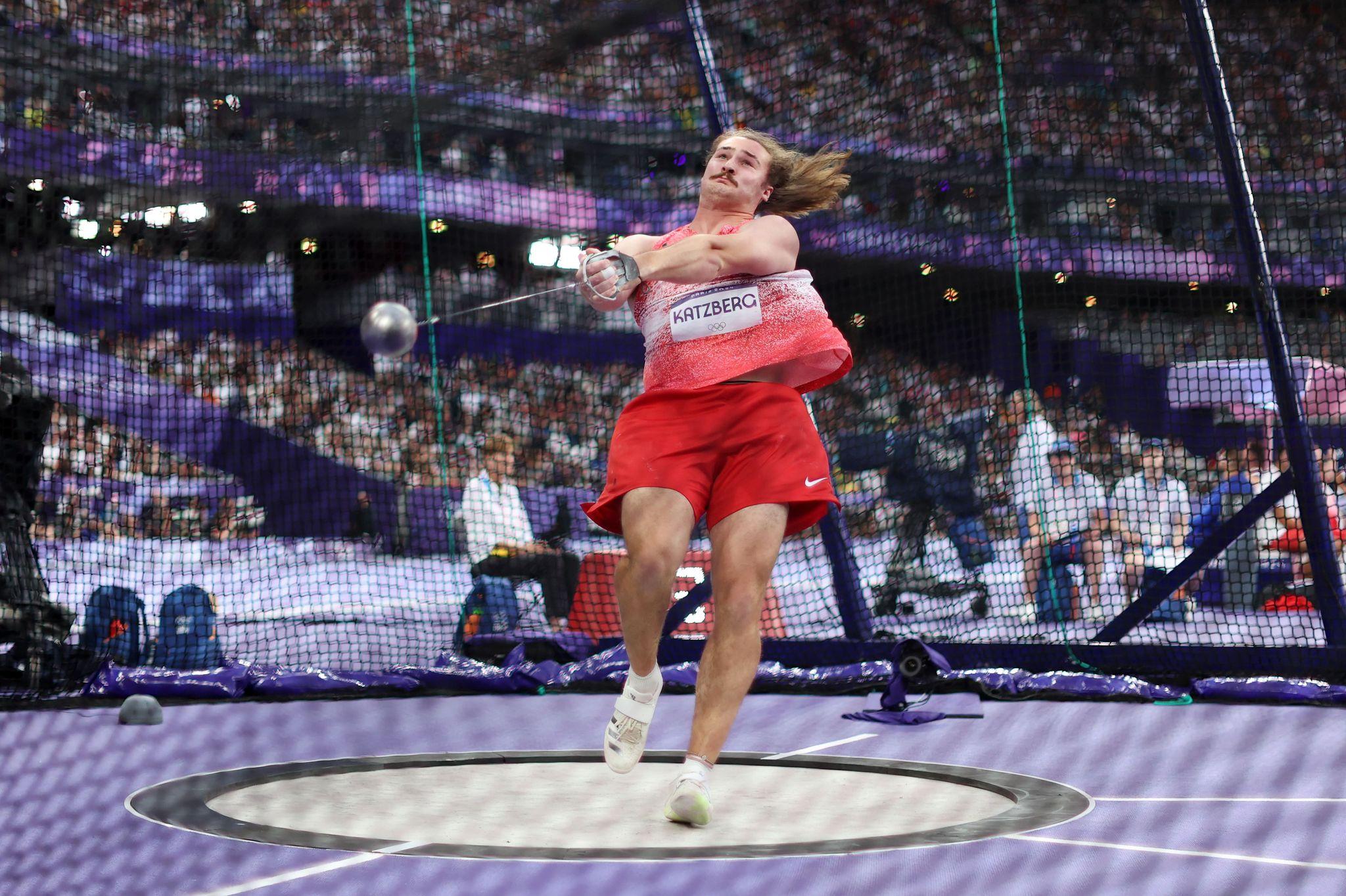 ゲッティパリ五輪ハンマー投げカツバーグ選手GettyImages-2165270998