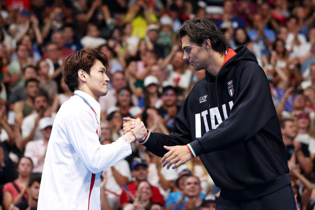 ゲッティパリ五輪射撃競泳イタリア代表トマス・チェコンGettyImages-2164267245