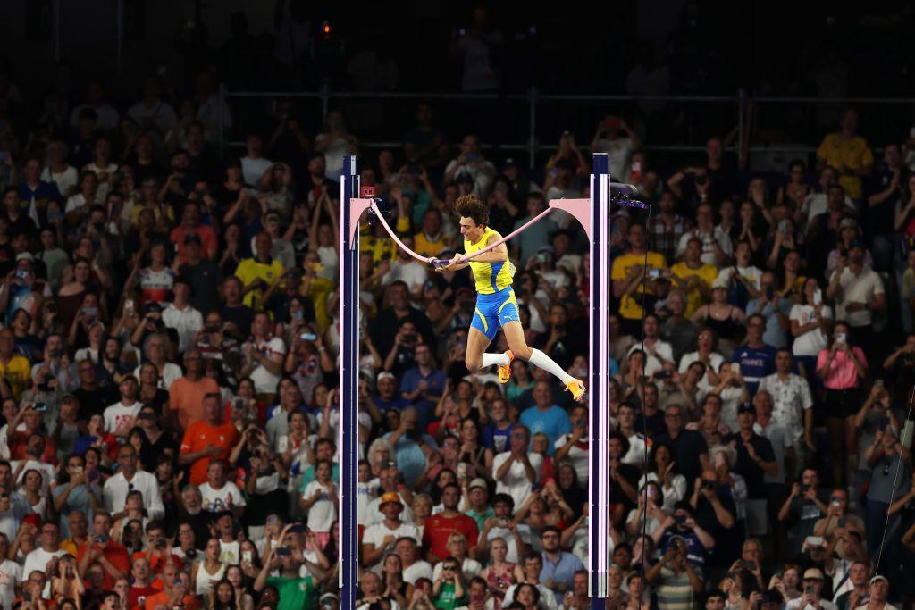 ゲッティパリ五輪棒高跳び決勝デュプランティスGettyImages-2165430969