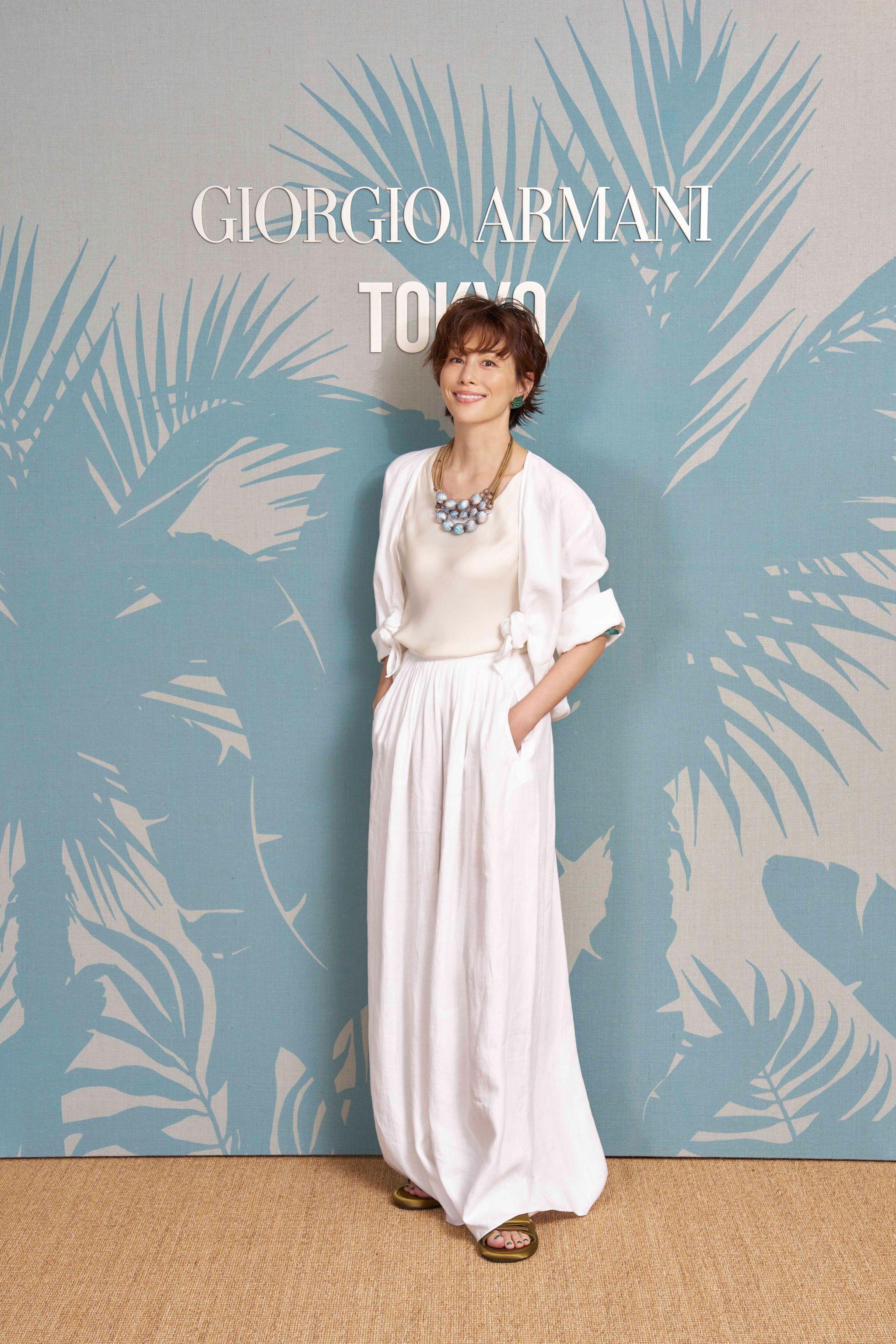 【ジョルジオ アルマーニ】「MARE POP UP STORE OMOTESANDO HILLS」に米倉涼子、[Alexandros] 川上洋平はじめ豪華ゲストが登場