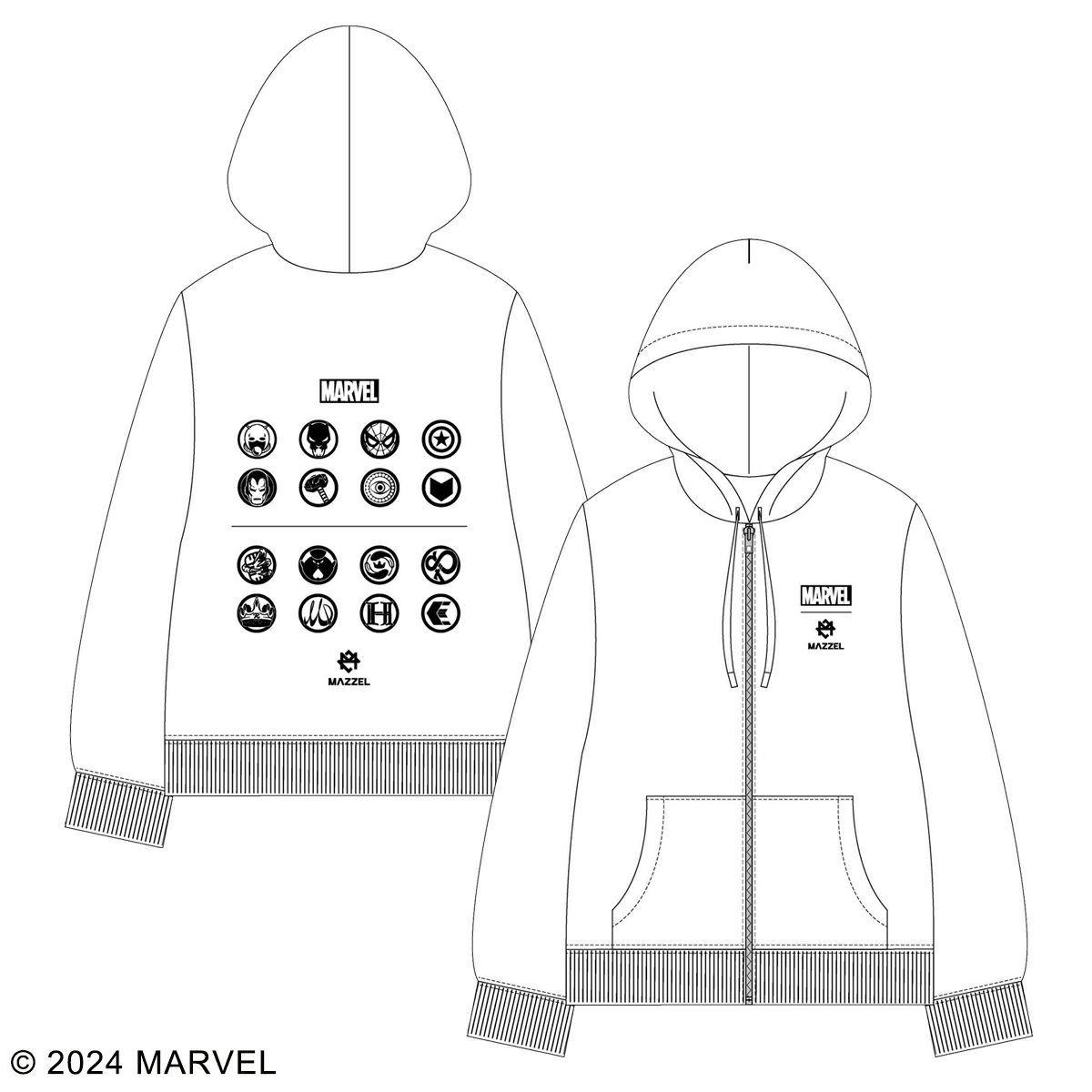 「MARVEL」「MAZZEL」PG