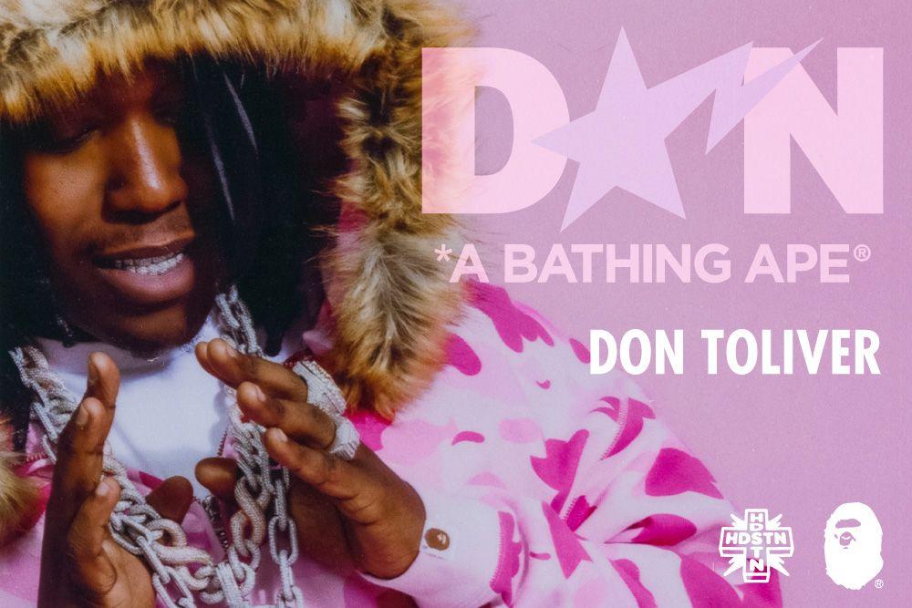 A BATHING APE(R) x DON TOLIVER