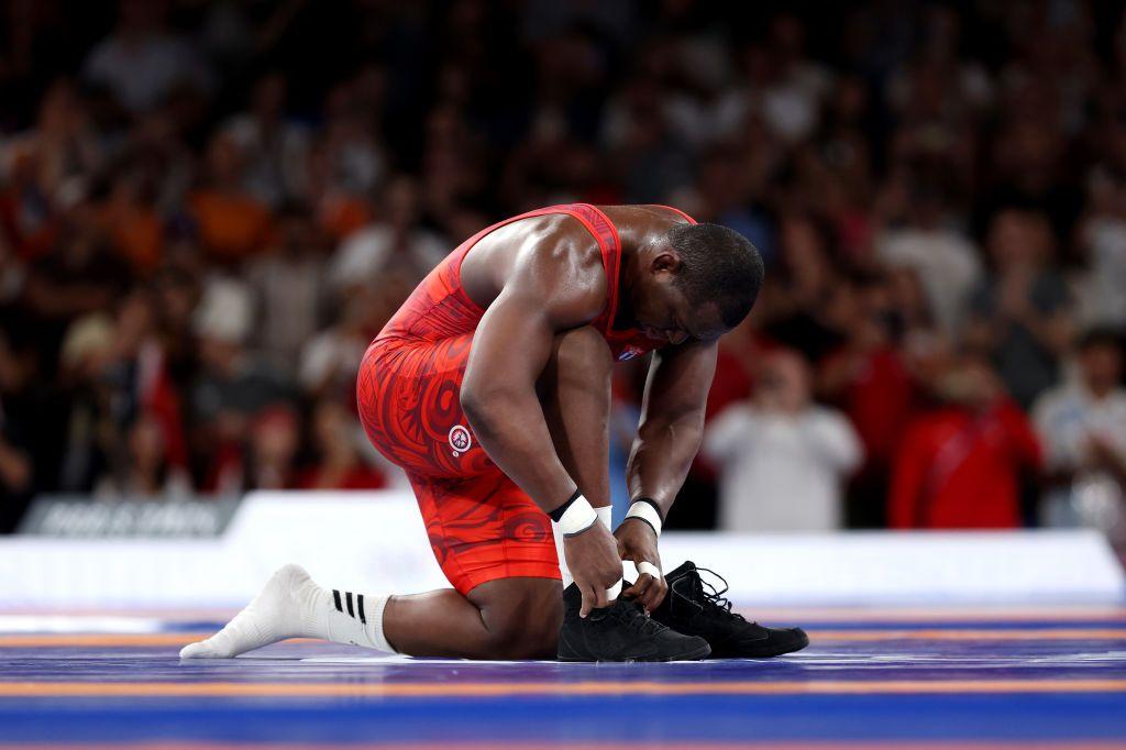 ゲッティパリ五輪レスリング５連覇引退ミハス・ロペスGettyImages-2165581204