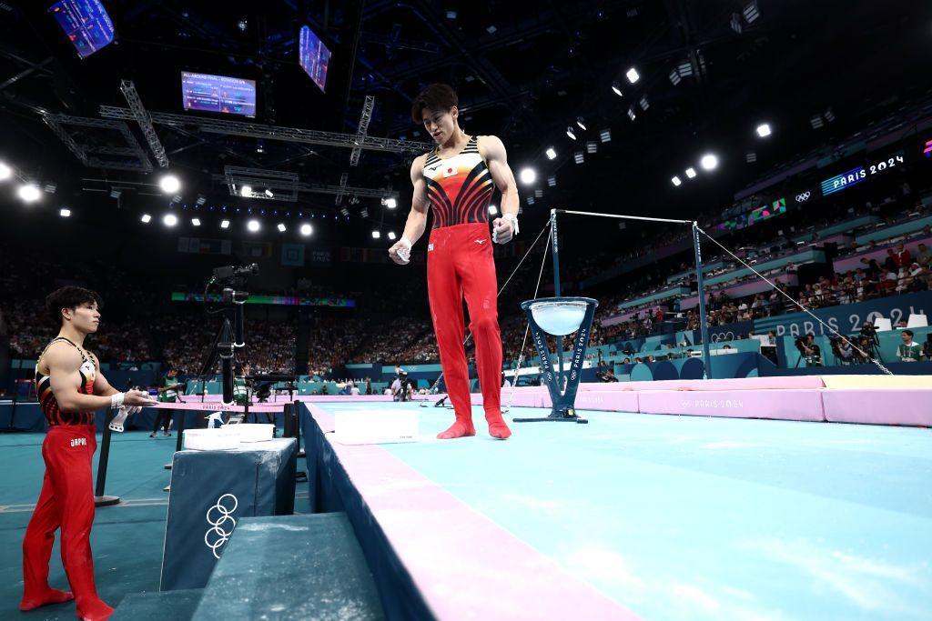 ゲッティパリ五輪体操男子決勝・橋本大輝GettyImages-2164670600