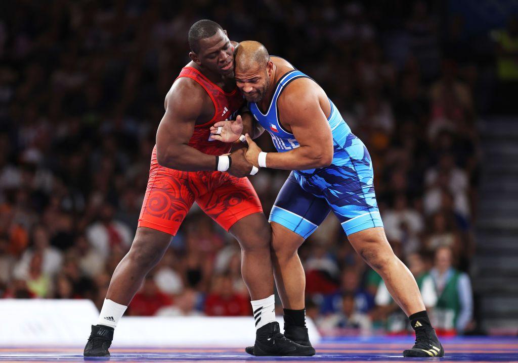 ゲッティパリ五輪レスリング５連覇引退ミハス・ロペスGettyImages-2165580741