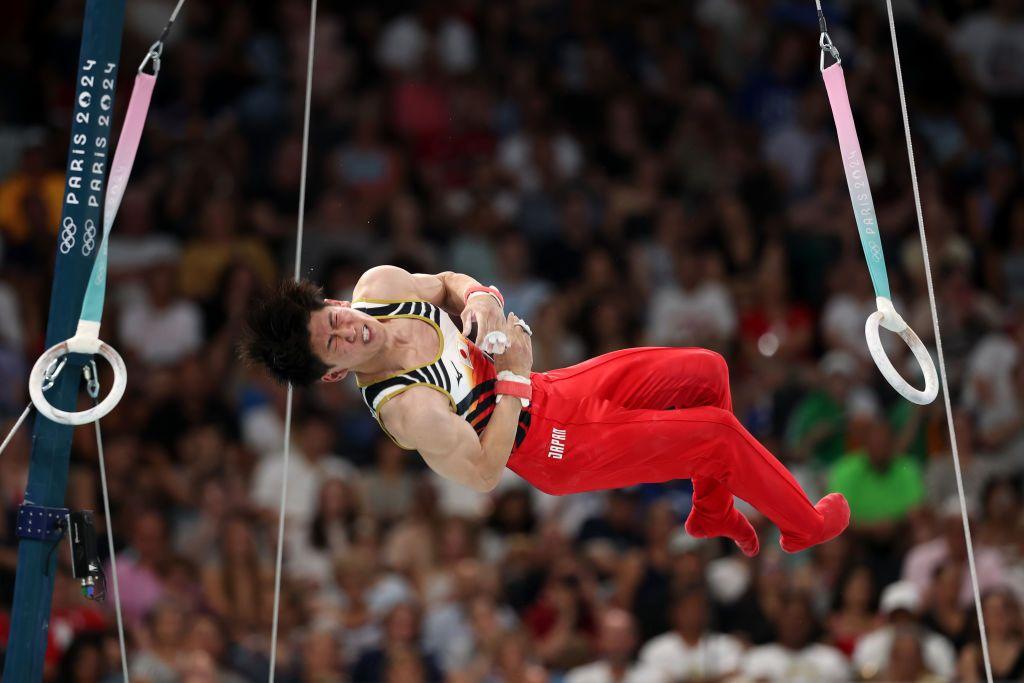 ゲッティパリ五輪体操男子決勝・橋本大輝GettyImages-2164660454