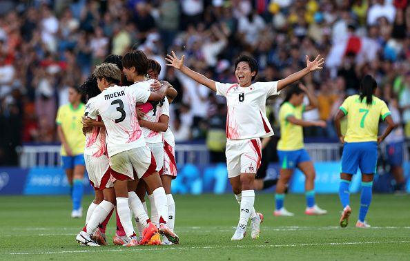 ゲッティパリ五輪サッカー女子日本ブラジル