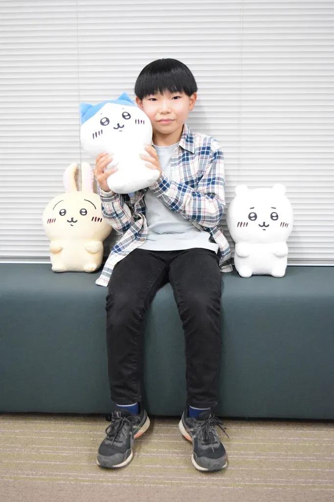 「ちいかわ」ハチワレ役を好演！田中誠人「音楽とスケボーが好き」12歳の素顔_bodies