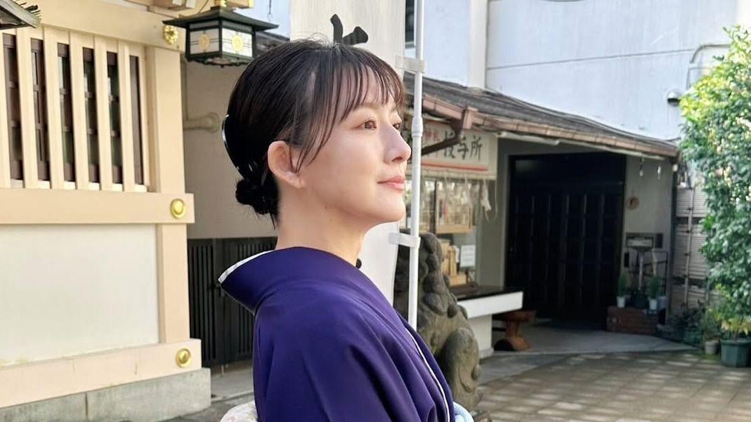 母の写真も公開 大島由香里 娘の七五三ショット！「昔の写真と見比べてみたら…」親子二代で受け継ぐ着物で参拝