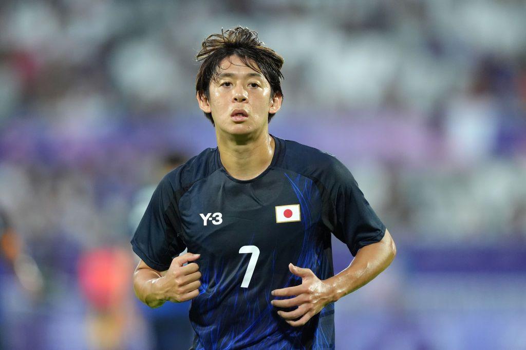 【速報】パリ五輪・サッカー男子日本代表　MF山本理仁が右サイドからのクロスを押し込み先制！