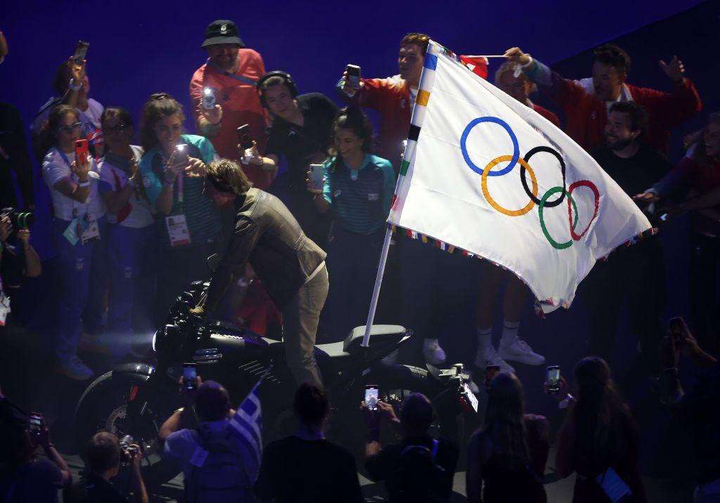 ゲッティパリ五輪 閉会式トム・クルーズ