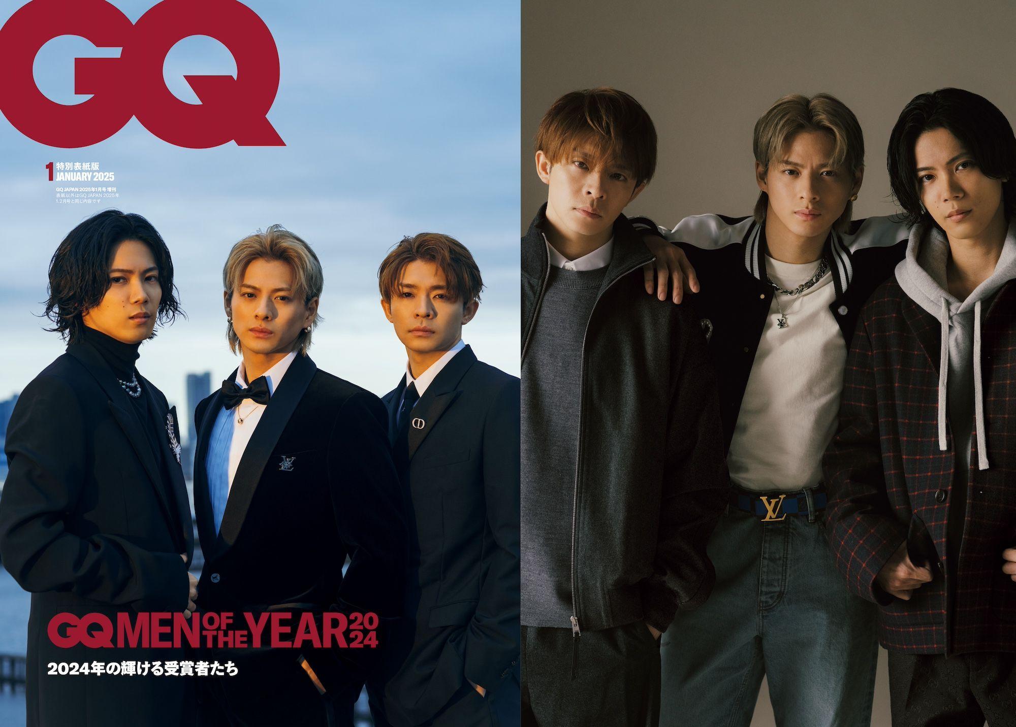 Number_i、杉咲花、仲野太賀、石川祐希らが「GQ MEN OF THE YEAR 2024」受賞！