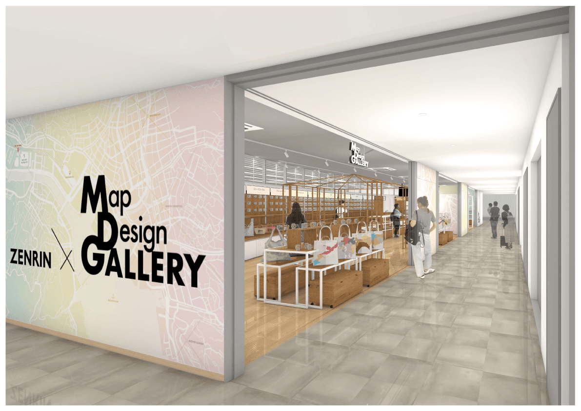 長崎県初出店！地図がデザインされた文具・雑貨を販売する専門店「Map Design GALLERY 長崎スタジアムシティ」　10月14日（月）にオープン