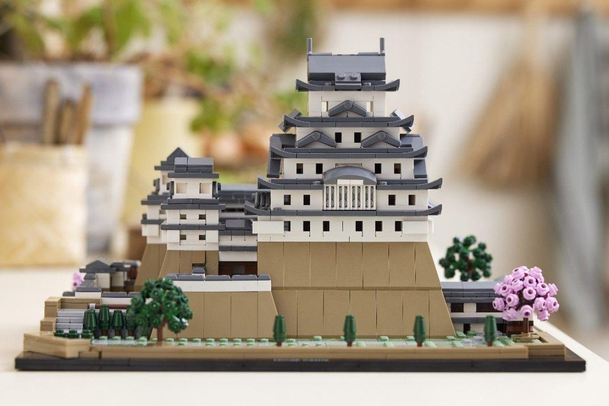 レゴブロックで作られた姫路城