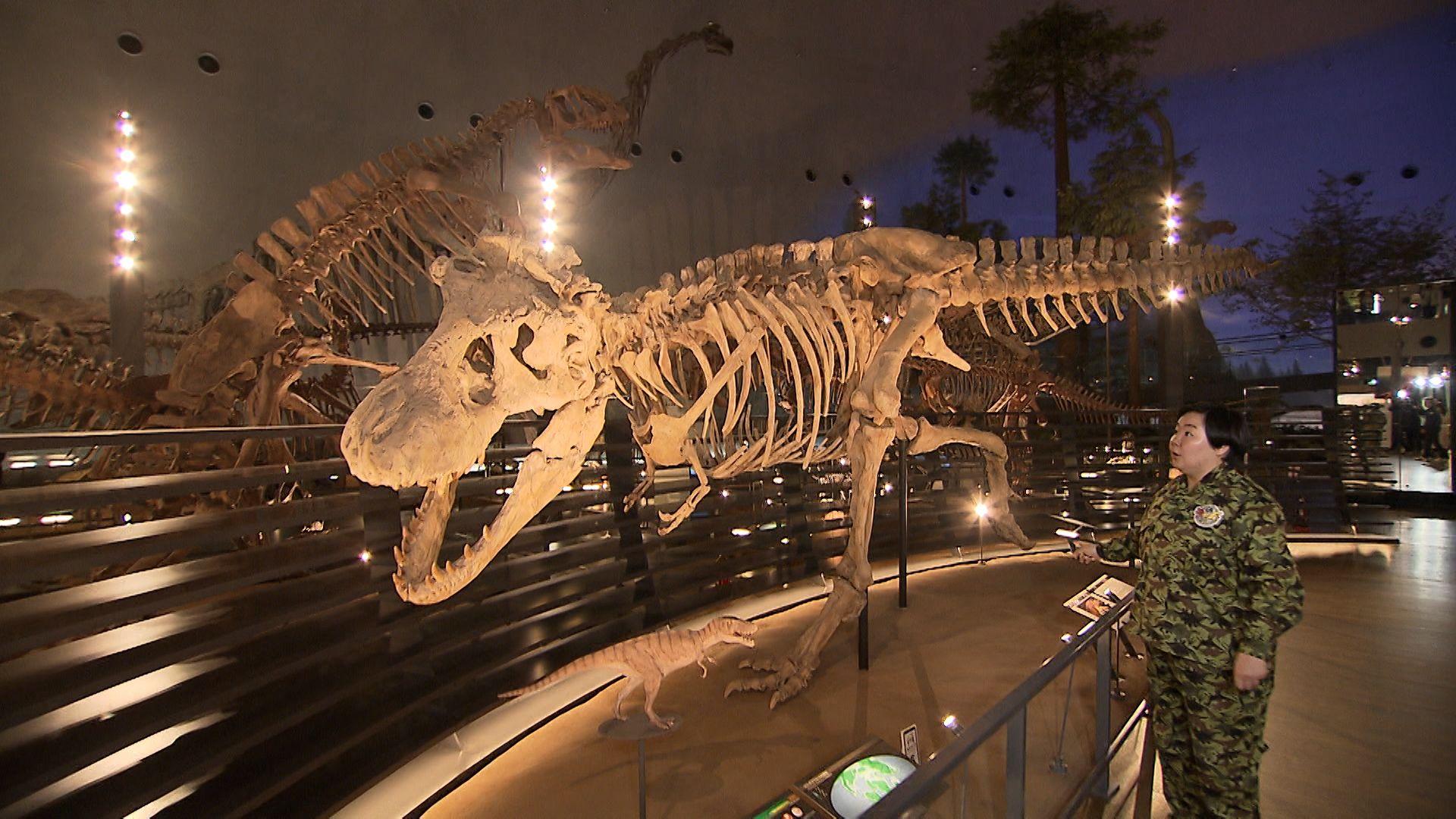 やす子が『オダイバ恐竜博覧会2024』を体験リポート！すっかり恐竜のとりこに