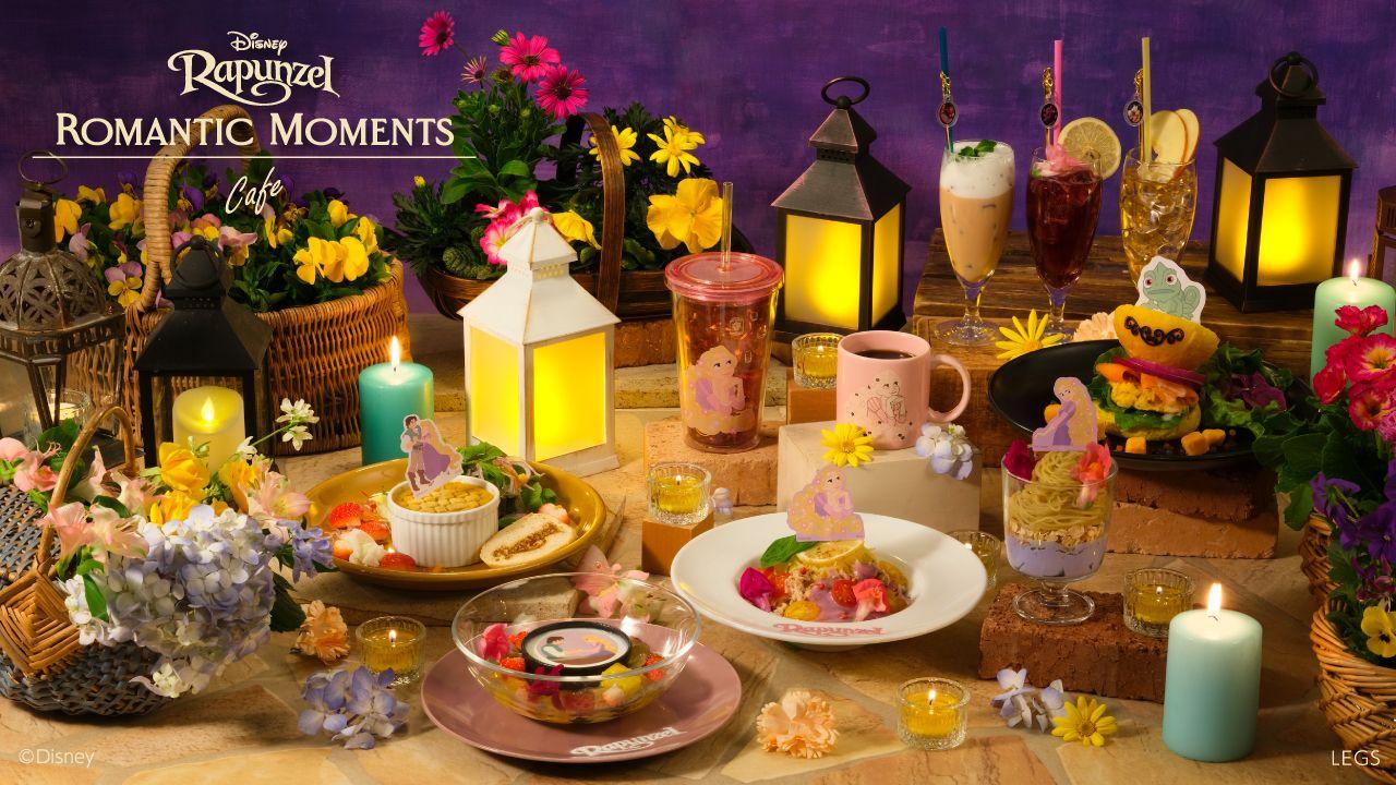 ディズニー・アニメーションの名作『塔の上のラプンツェル』のスペシャルカフェが東京・大阪・名古屋に登場！「Rapunzel」Romantic Moments OH MY CAFE期間限定オープン！！_site_big