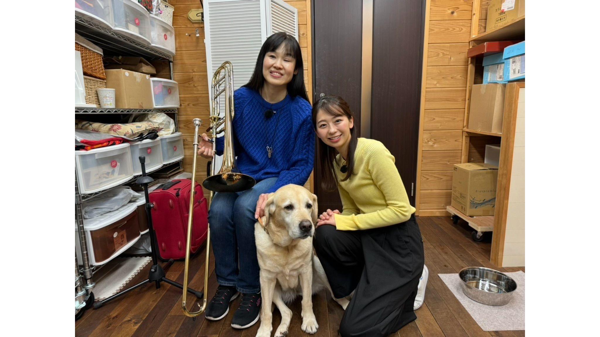 「人生を変えてくれた」引退間近の盲導犬と全盲のトロンボーン奏者の絆【SDGs企画】