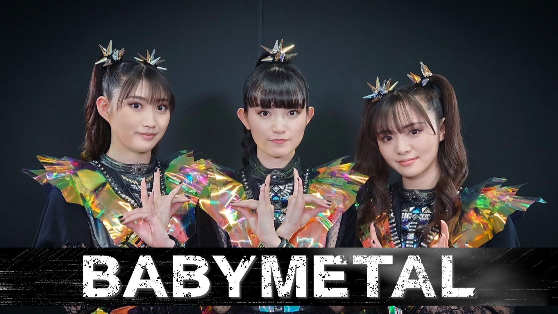 【独占】新生BABYMETAL 日本のテレビ初出演！｢私たちが新たな音楽を作り出している｣